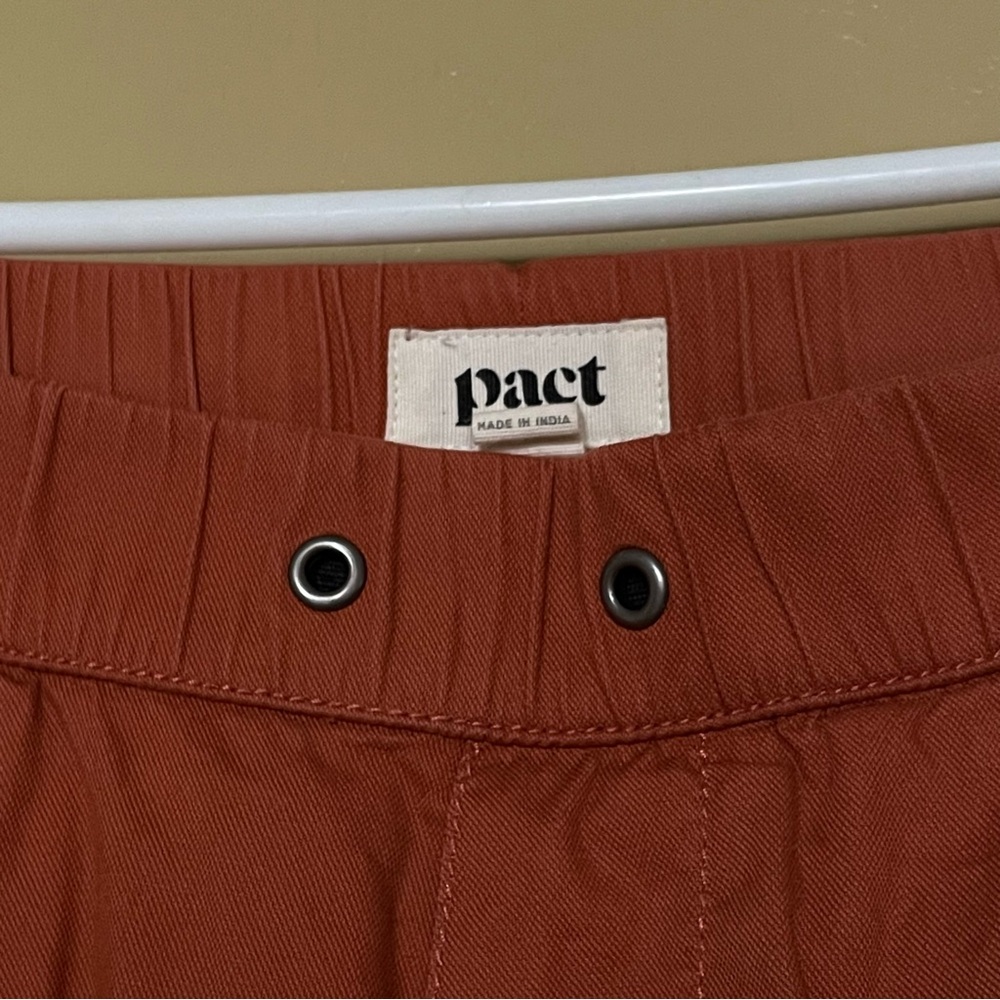Pact Daily Twill Pants in Baked Clay - Picture 2 of 4